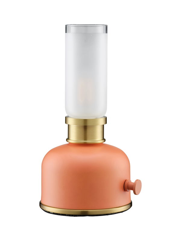 Frida USB bordslampa orange