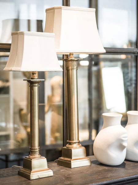Torino skärmar oval offwhite