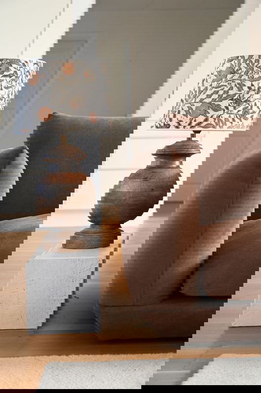 Fruit skärm flerfärgad med Zenit Lampfot