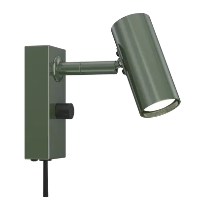 Cato LED Vägglampa Skogsgrön/Svart