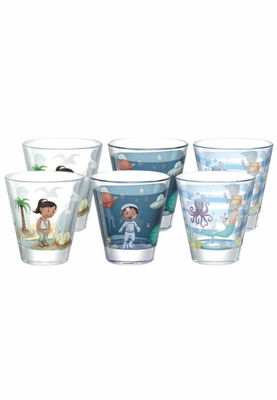 Bambini avventura dricksglas 6-pack