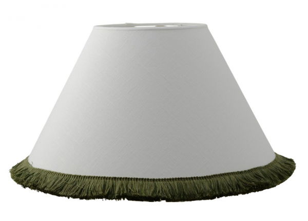 Carolin Skärmar Vit/Grön Frans