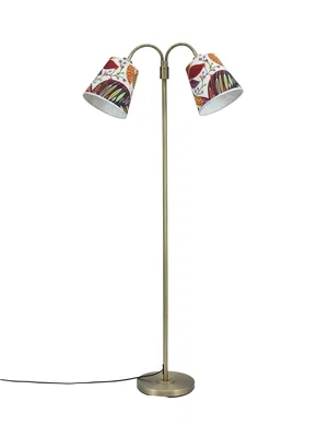 Amy Golvlampa m. Frank Lampskärm