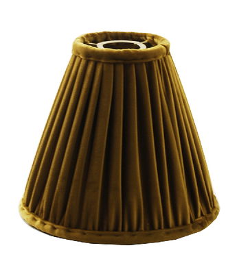 Anastacia Sammet Toppringskärm Guldgul/Guld