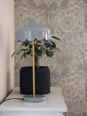 Wells bordslampa denim