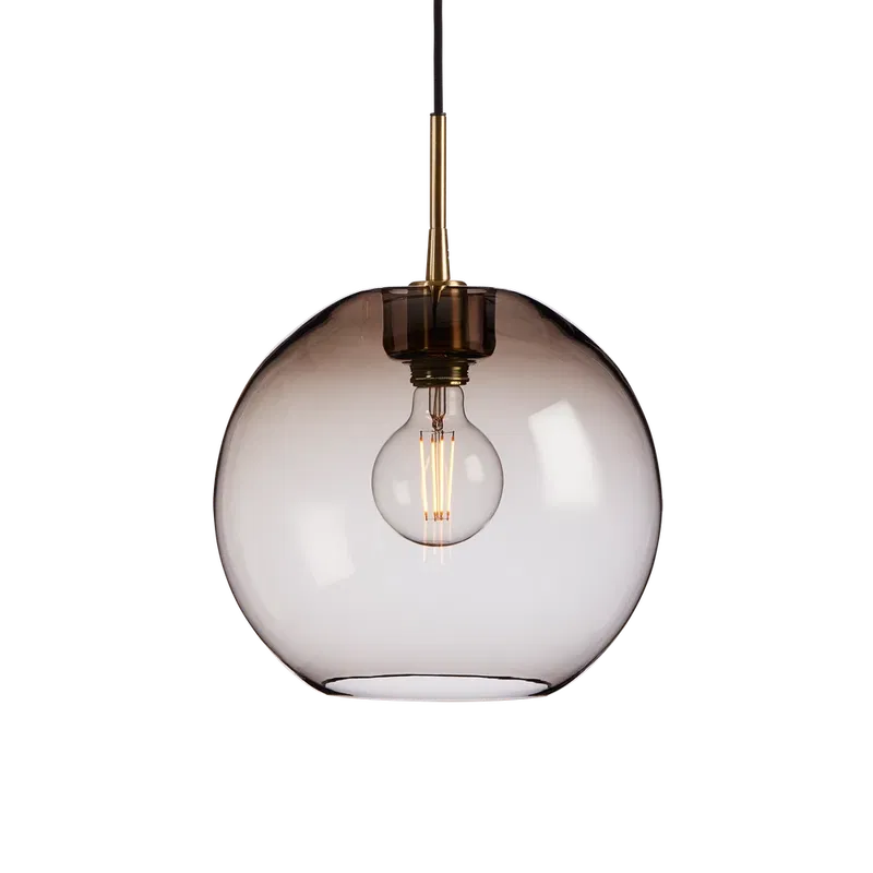 Gloria Taklampa D32 Mässing/Rök