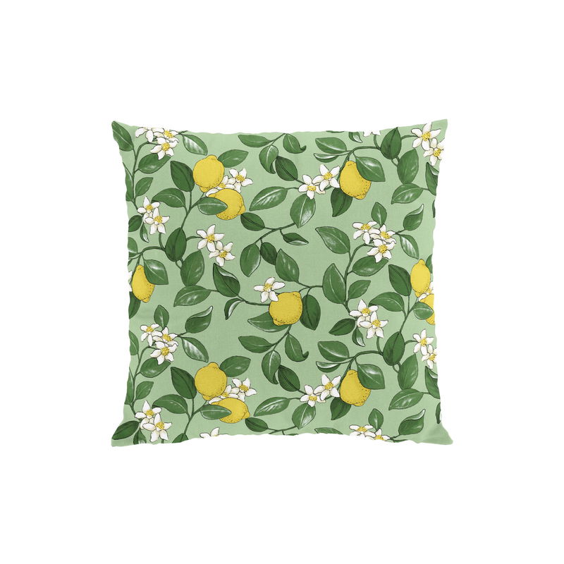 Citronlycka Kuddfodral 47x47cm Grön