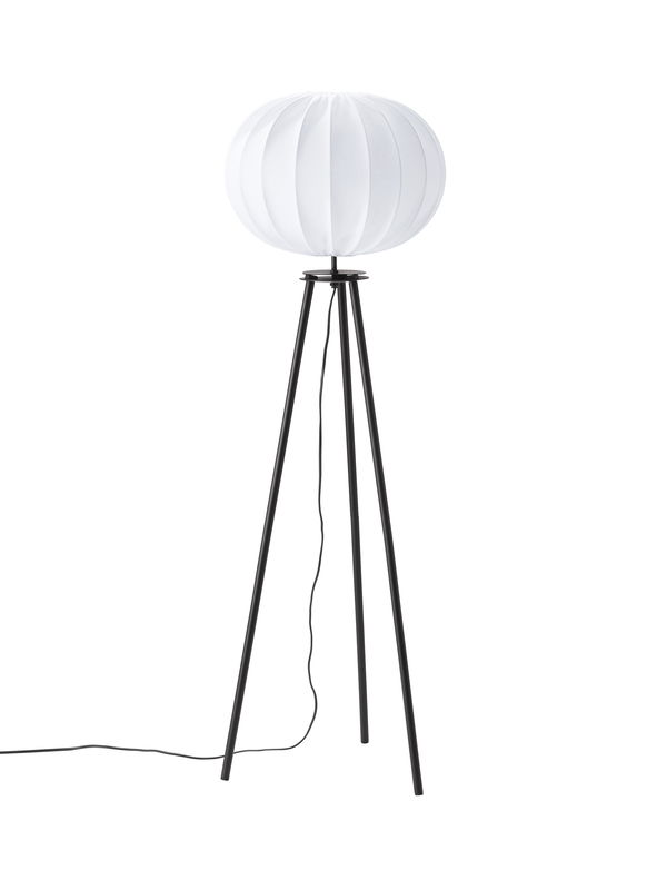 Base golvlampa tripod matt svart
