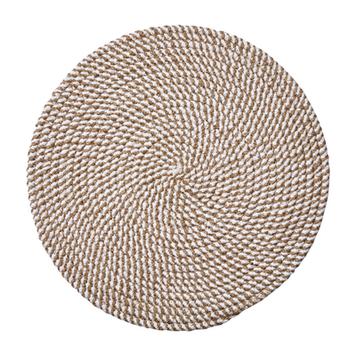 Elina Tallriksunderlägg D38 Beige/Elfenben 4-pack