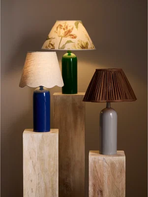 Carter Lampfot H35 Blank Blå