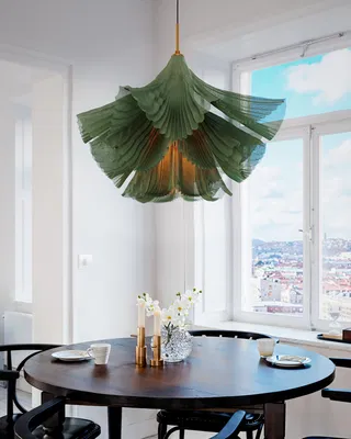 Juliette taklampa 75 grön