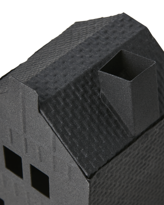 Fenix Ljuslykta Hus L7,5/H12,5 Svart