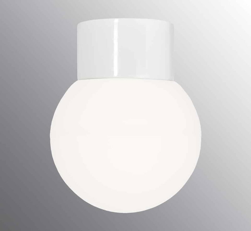 Classic Glob 15cm IP54 Vit/Matt