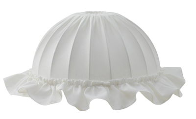 Dome Volang Skärmar Vit Linne