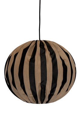 Capri taklampa 45 taupe/svart