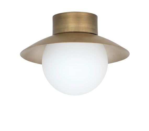 Spa Tak/Vägglampa Rå Mässing IP44 Spa Tak/Vägglampa Rå Mässing IP44