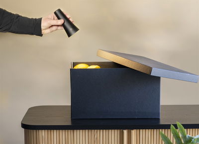 No Cable Uppladdningsbar LED Svart