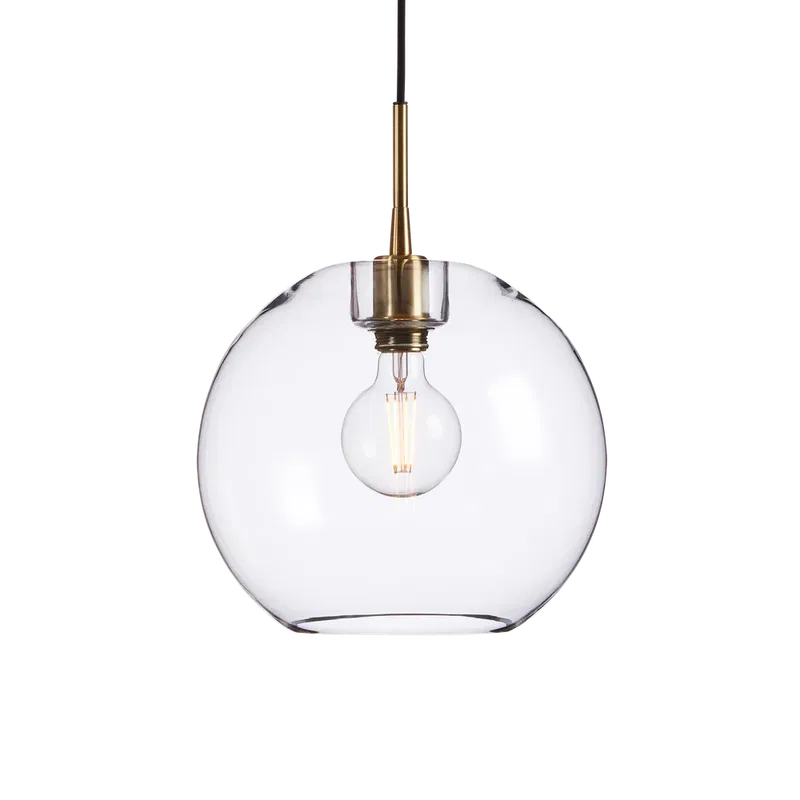 Gloria Taklampa D32 Mässing/Klar