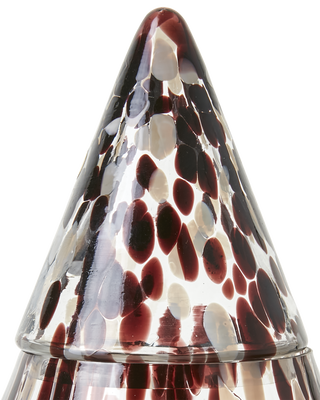 Gran Skål m. lock Brun/Beige/Svart