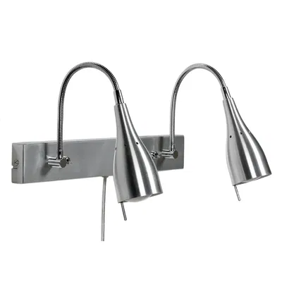 V472 Tanum Vägglampa 2L Aluminium