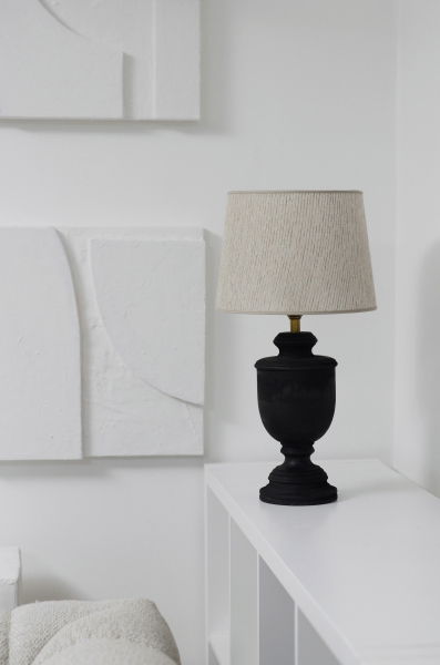 Monterey Lampfot H41 Antik Svart