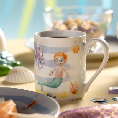Bambini avventura barnservis 3-delar sea