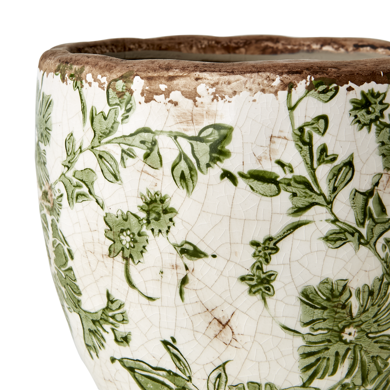 Victoria Krukor Rund Blad Grön