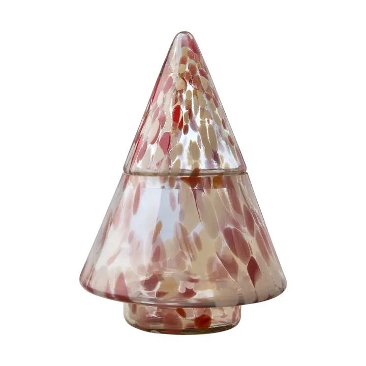 Gran Skål m. lock Röd