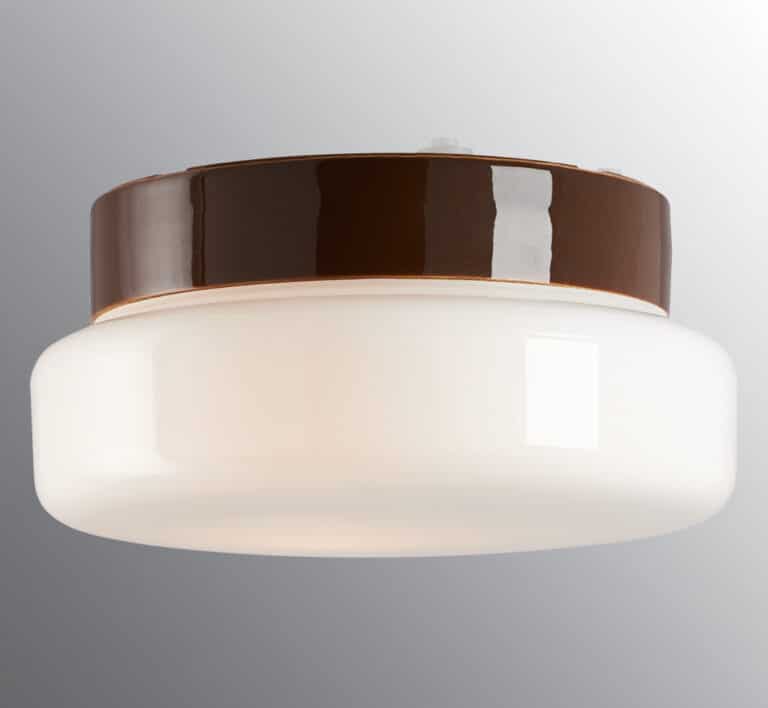 Classic Bastu Tak/Vägglampa IP44 Brun