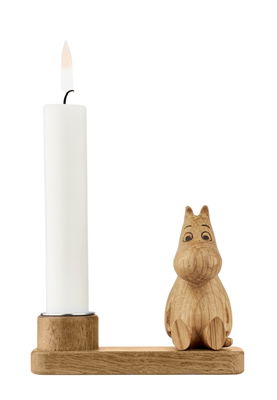Moomin Ljusstake 10cm Trä Mumin Moomin Ljusstake 10cm Trä Mumin