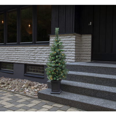 Hytte Julgran Dekoration LED 120cm