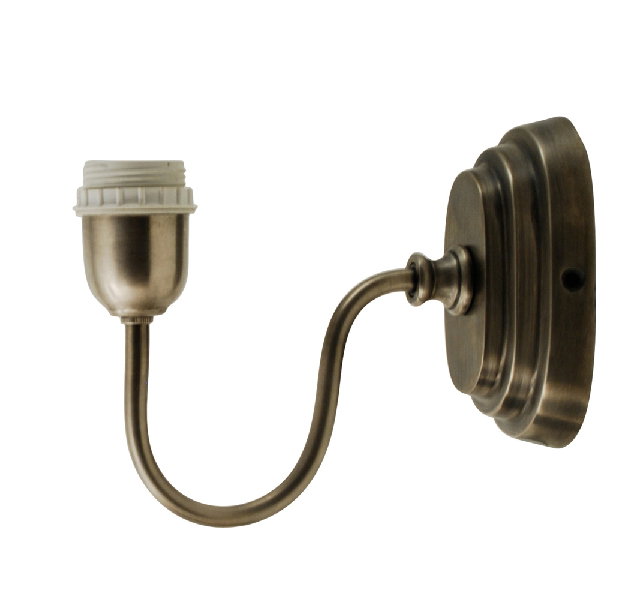 Wally Vägglampa Antik Silver