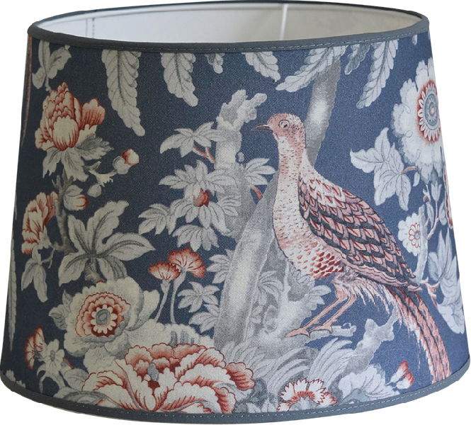 Burdett Skärmar Rund Blå Laura Ashley