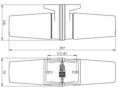 Bernadotte vägglampor IP20