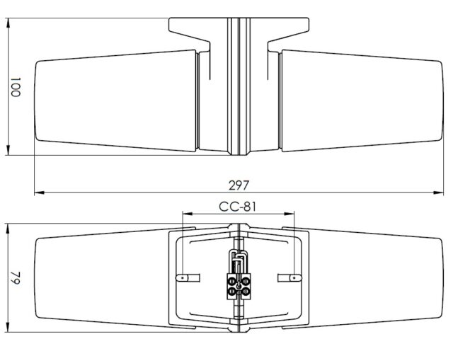 Bernadotte vägglampor IP20