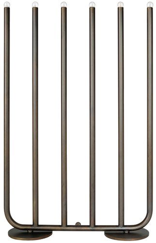 December Ljusstake 6 Choklad December Ljusstake 6 Choklad