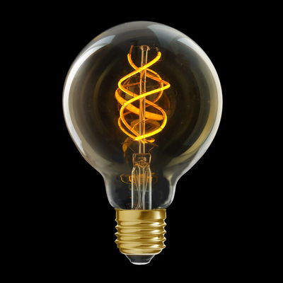 UNI-FLEX Glob 80mm E27 820 5W Guld Dim