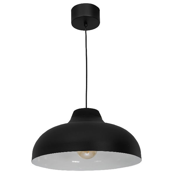 Basca Taklampa 40cm Svart/Vit