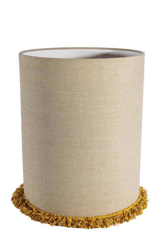 Cylinder Lin Skärm 29 Frans Senapsgul