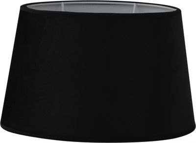 Velutto Sammet Skärmar Oval Svart