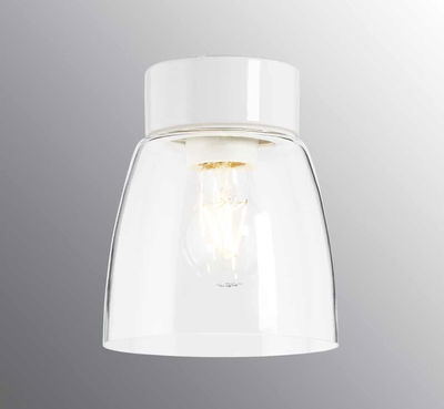 Open Klara Plafond IP21 Vit/Klar