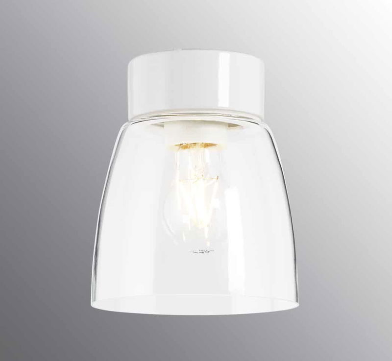 Open Klara Plafond IP21 Vit/Klar