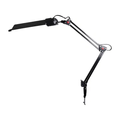 B502 LED Swingo Klämbordslampa Svart