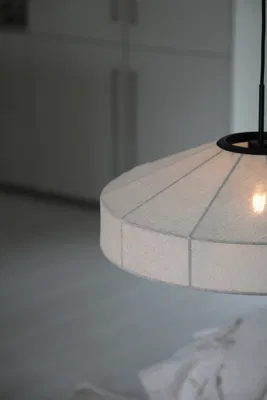 Alia Taklampa D57 Linne Beige