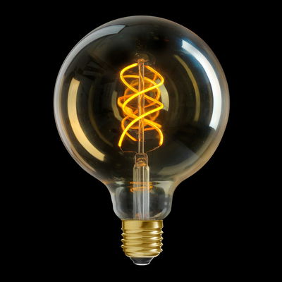 UNI-FLEX Glob 125mm E27 820 5W Guld Dim