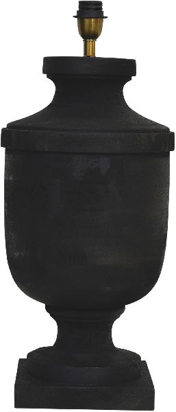 Monterey Lampfot H65 Antik Svart