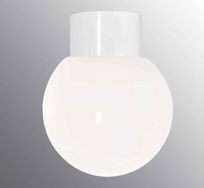 Classic Glob 18cm IP54 Vit/Blank