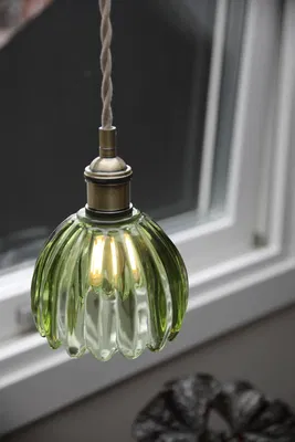 Gota Fönsterlampa Grön