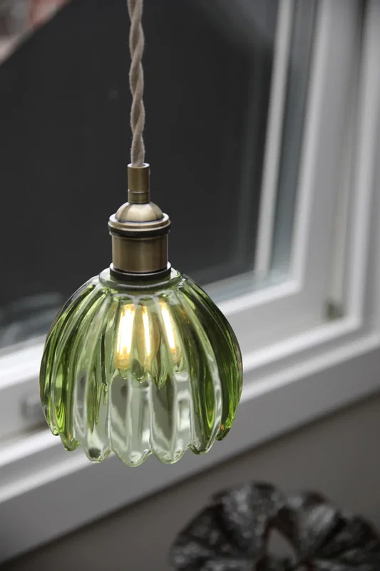 Gota Fönsterlampa Grön