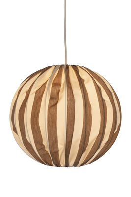 Capri taklampa 45 taupe/vit